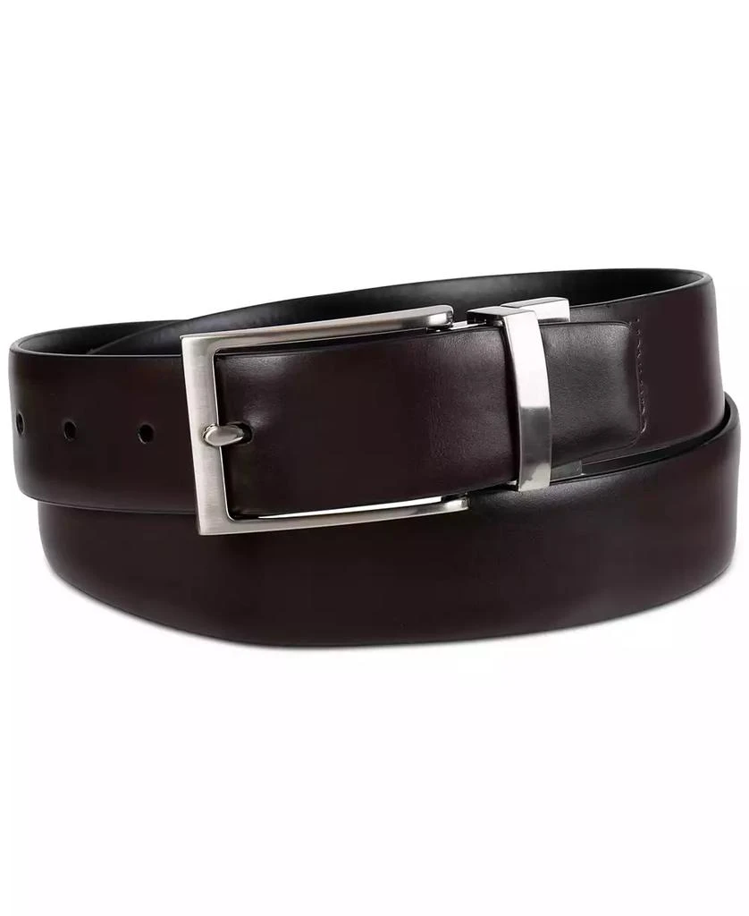 商品Calvin Klein|Men’s Two-In-One Feather Edge Reversible Dress Belt,价格¥280,第2张图片详细描述