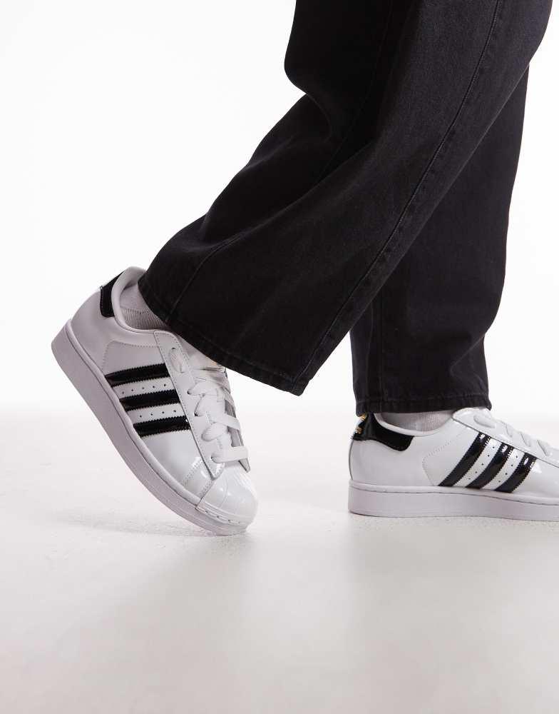 Adidas adidas Originals Superstar II trainers in white and black patent -  Sneakers - Compare Prices from 5+ Stores - Free Shipping - BeyondStyle
