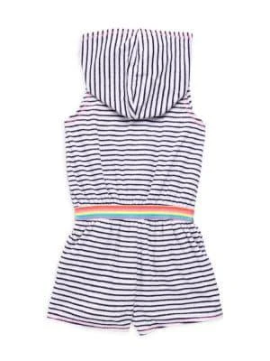 商品Juicy Couture|Little Girl's Striped Romper,价格¥80,第2张图片详细描述