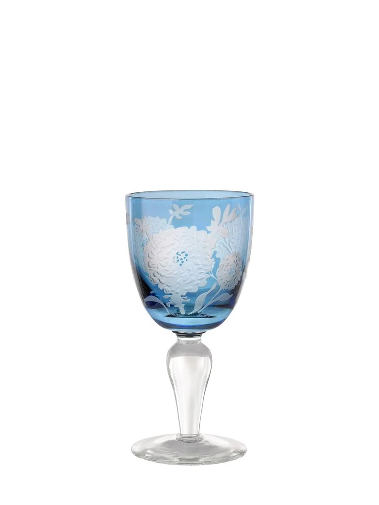 商品POLSPOTTEN|Set Of 6 Peony Multi-color Wine Glasses,价格¥1230,第4张图片详细描述