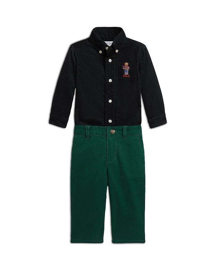 商品Ralph Lauren|Boys' Corduroy Shirt & Twill Pants Set - Baby,价格¥180,第1张图片