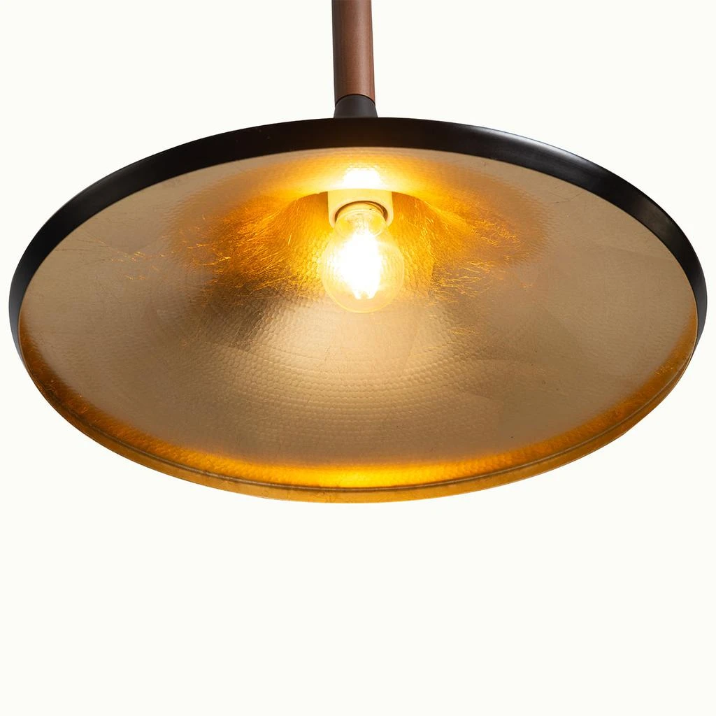 商品Nova of California|Lodi Pendant Light Small - Matte Black, Walnut,价格¥2352,第2张图片详细描述