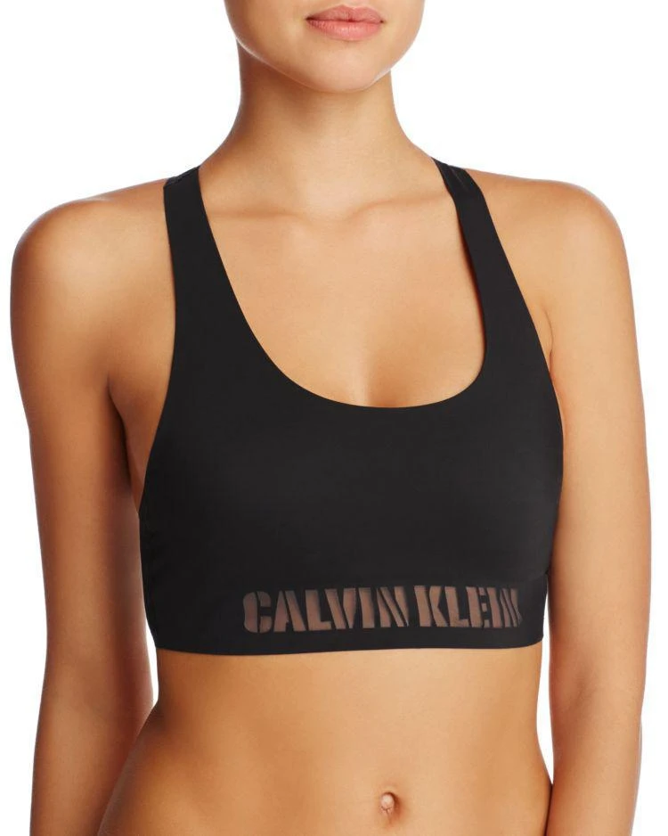 商品Calvin Klein|Laser Racerback Bralette,价格¥104,第1张图片