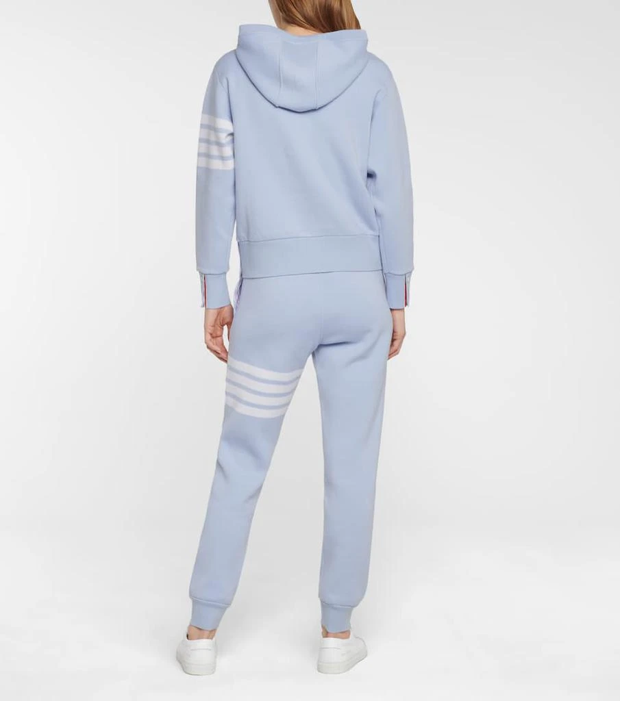 商品Thom Browne|Cashmere and cotton-blend hoodie,价格¥10576,第3张图片详细描述