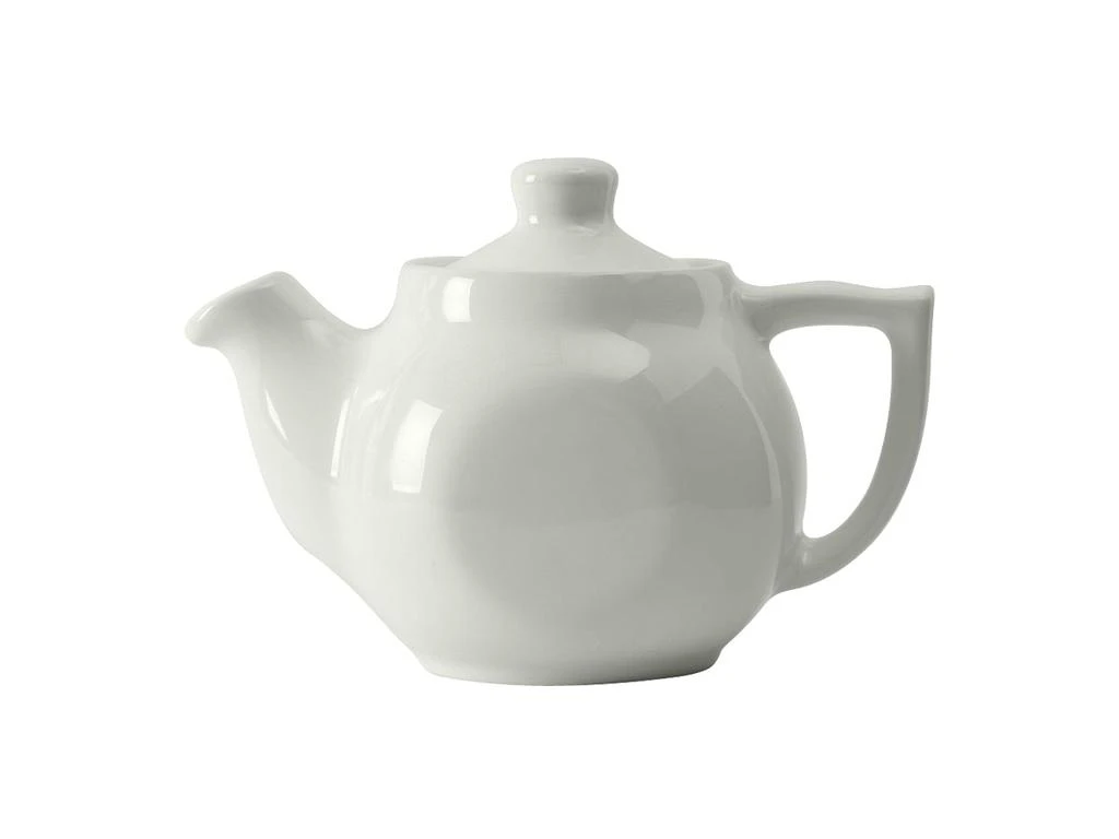 商品Tuxton|Teapots, Creamers & Sugars Tea Pot w/Lid 18oz 7-1/8"x4-7/8"H, 12 Pieces,价格¥4616,第1张图片