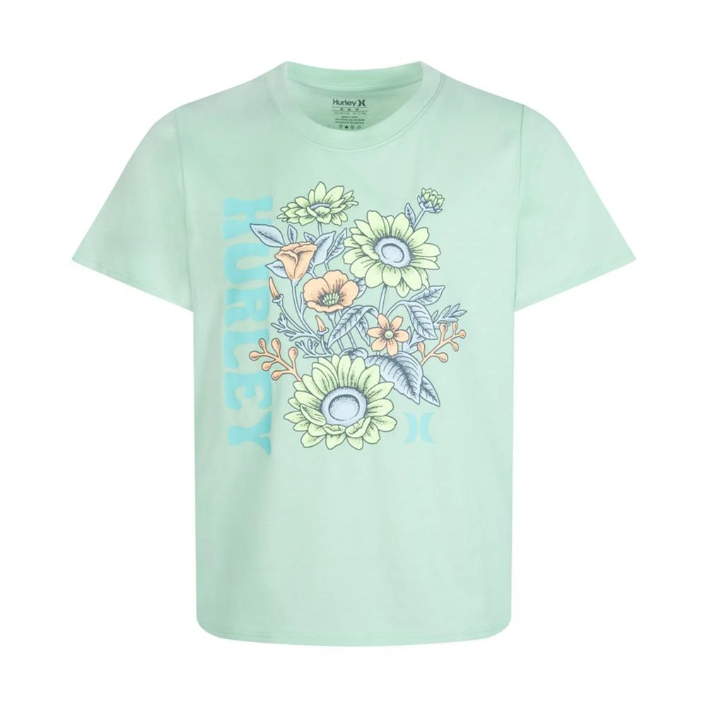 商品Hurley|Big Girls Flourish Short Sleeve T-shirt,价格¥105,第1张图片