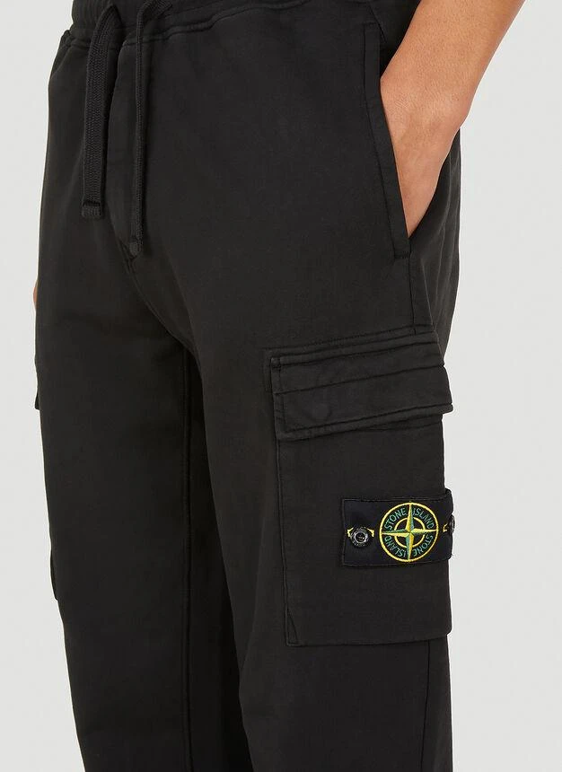 商品Stone Island|Cargo Track Pants in Black,价格¥2941,第5张图片详细描述