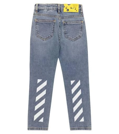 商品Off-White|Diagonal slim-fit jeans,价格¥1763,第4张图片详细描述