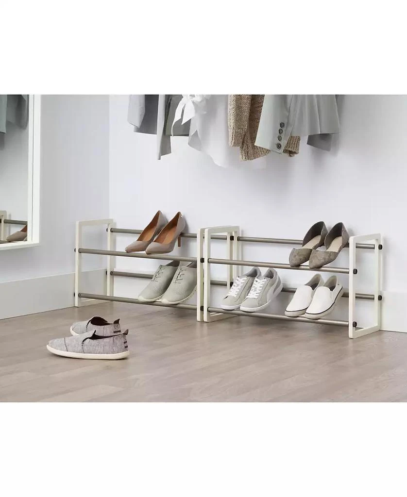 商品TRINITY|Basics 2- Tier Expandable Shoe Rack, Pack of 2,价格¥423,第3张图片详细描述