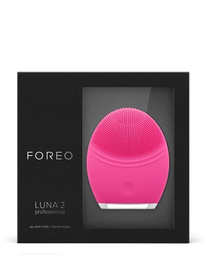 商品Foreo|露娜LUNA 2净透疏缓洁面仪 专业版 - 粉红色,价格¥1101-¥1468,第2张图片详细描述