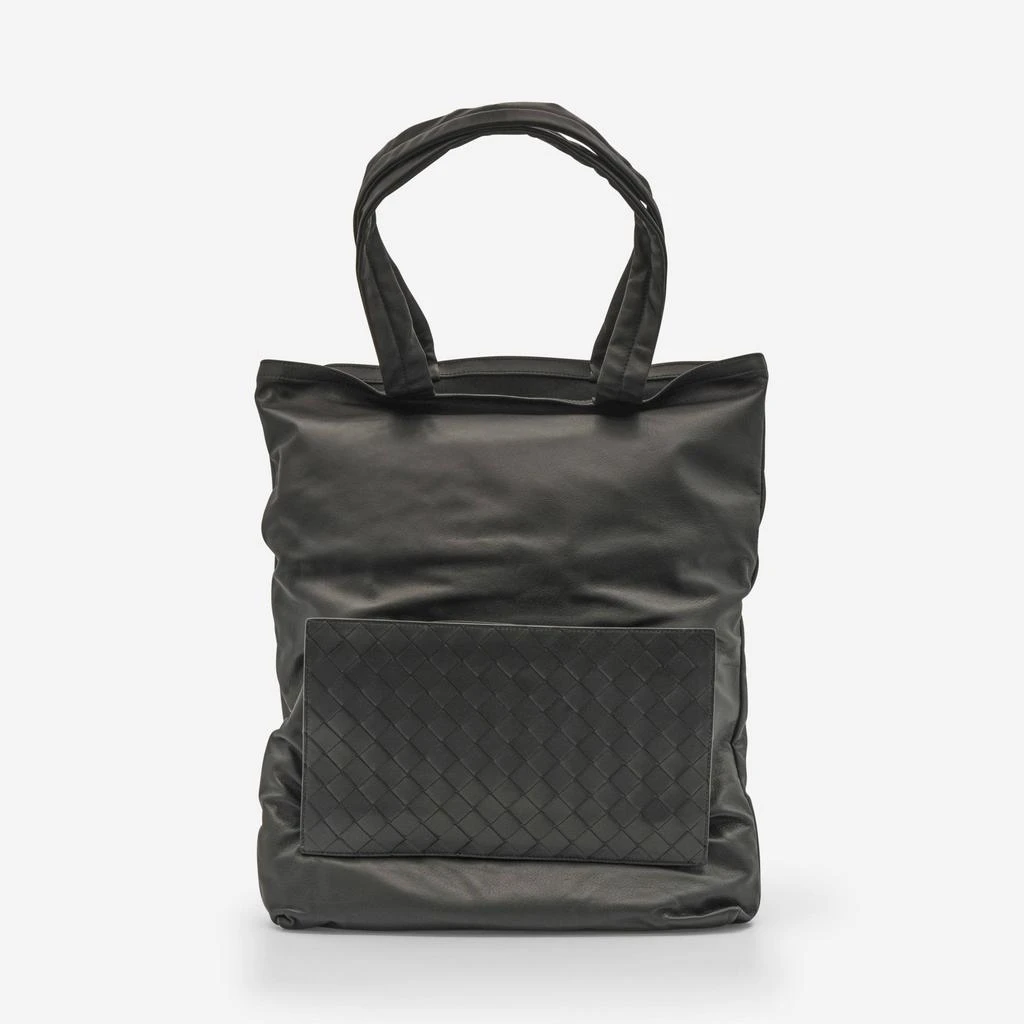 商品Bottega Veneta|Bottega Veneta Black Leather Tote 609882-VCQH3-8984,价格¥6332,第1张图片