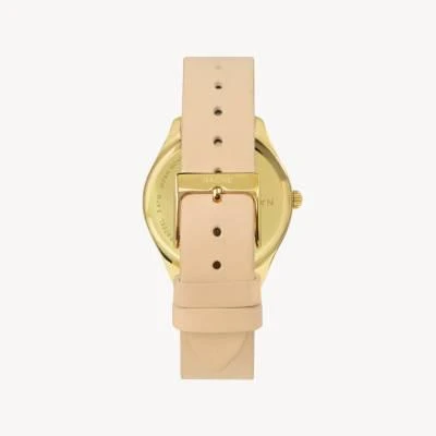 商品Nacre|Lune 48 Watch Gold Sand Leather,价格¥2038,第2张图片详细描述