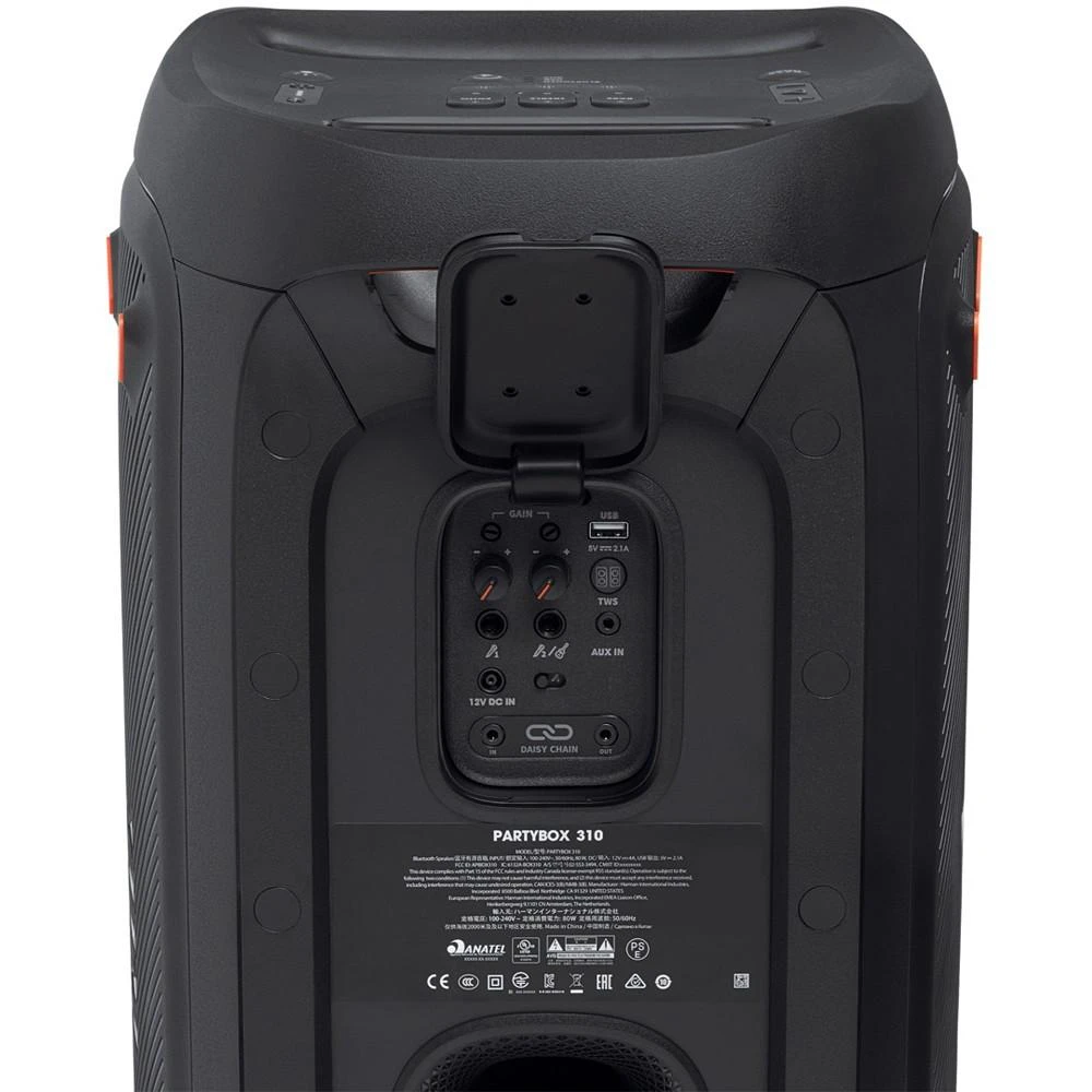 商品JBL|Party Box 310 Bluetooth Speaker with Light Show,价格¥4096,第4张图片详细描述