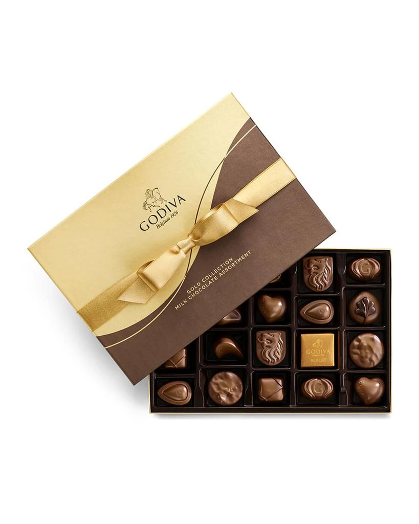 商品Godiva|22-Piece Milk Chocolate Gift Box,价格¥310,第3张图片详细描述