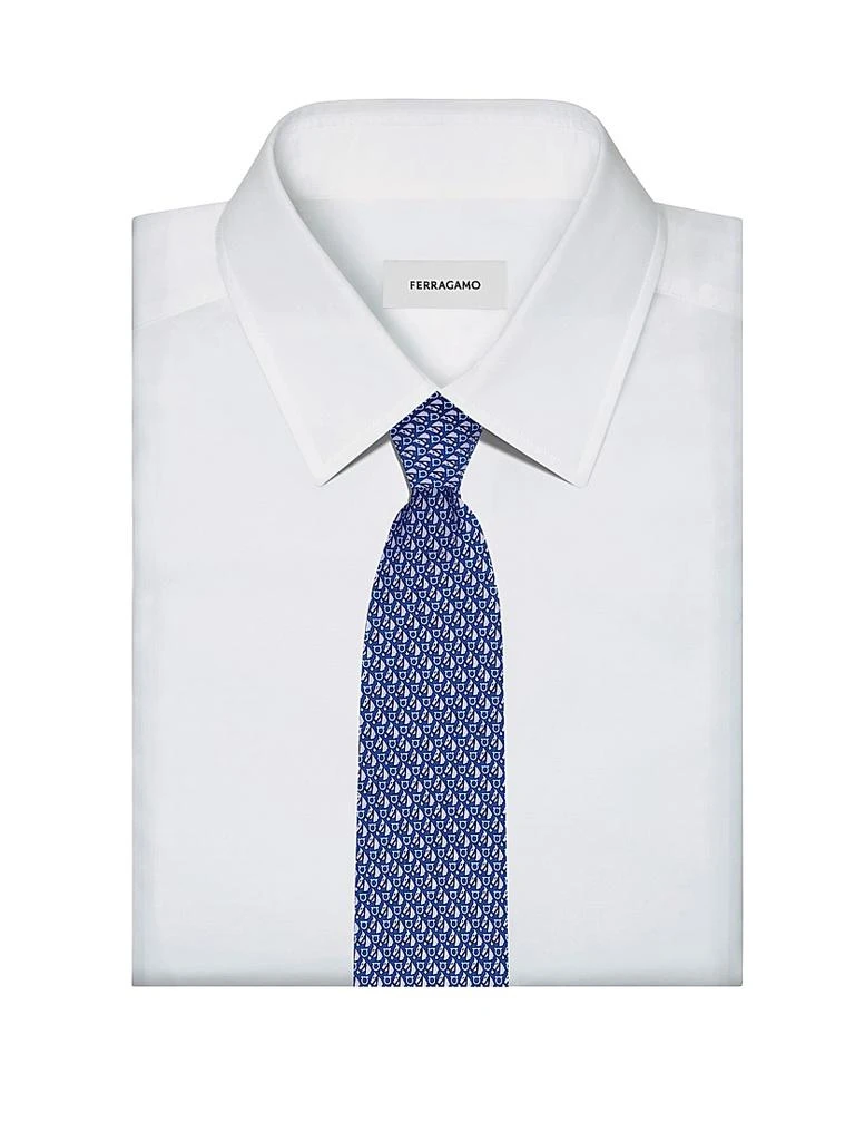 商品Salvatore Ferragamo|Varenne Silk Tie,价格¥1771,第2张图片详细描述