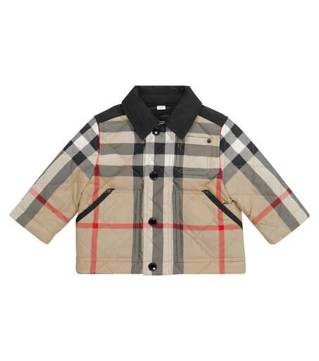 商品Burberry|婴幼儿 — Archive Check绗缝夹克,价格¥3079,第1张图片