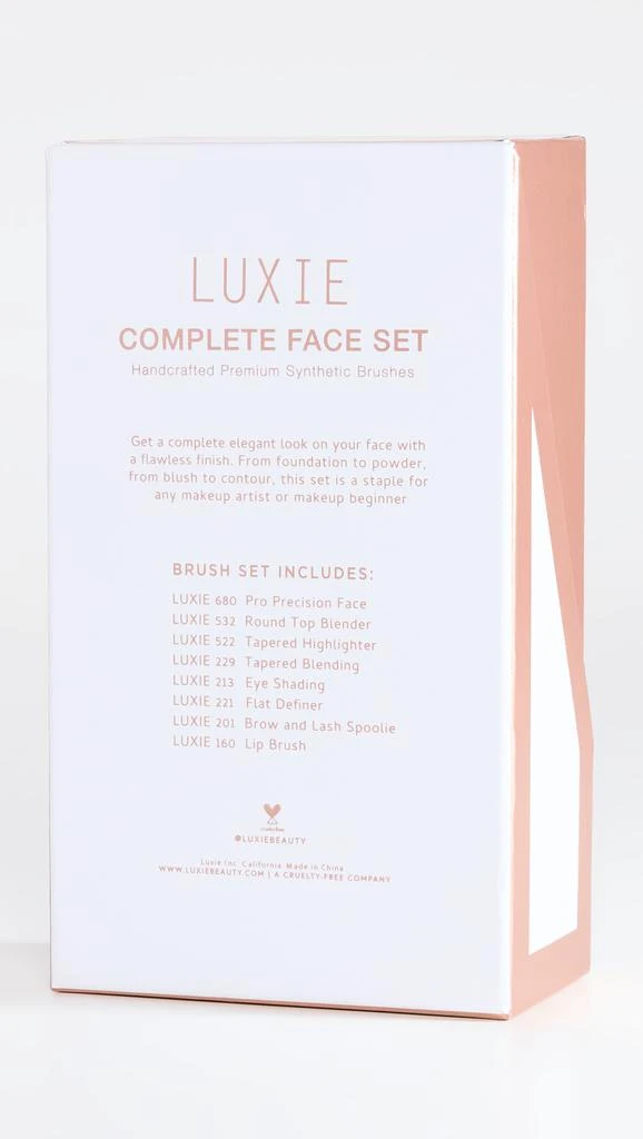 商品Luxie|LUXIE 全脸化妆刷套装,价格¥596,第4张图片详细描述