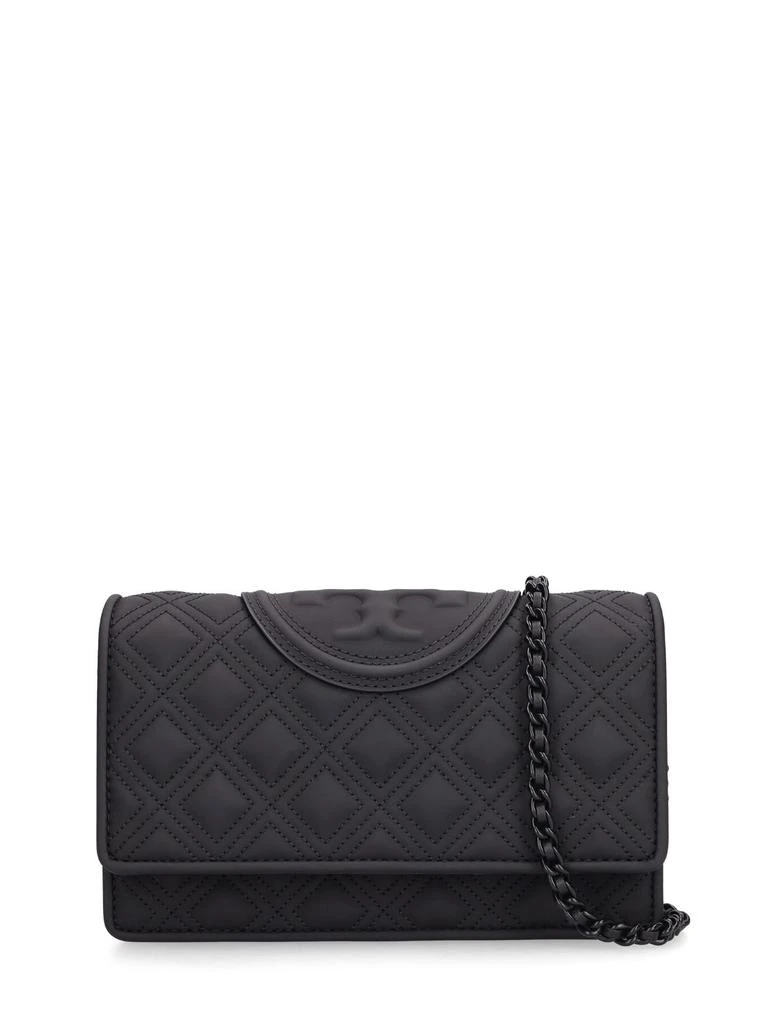 商品Tory Burch|Matte Fleming Faux Leather Chain Wallet,价格¥3444,第1张图片