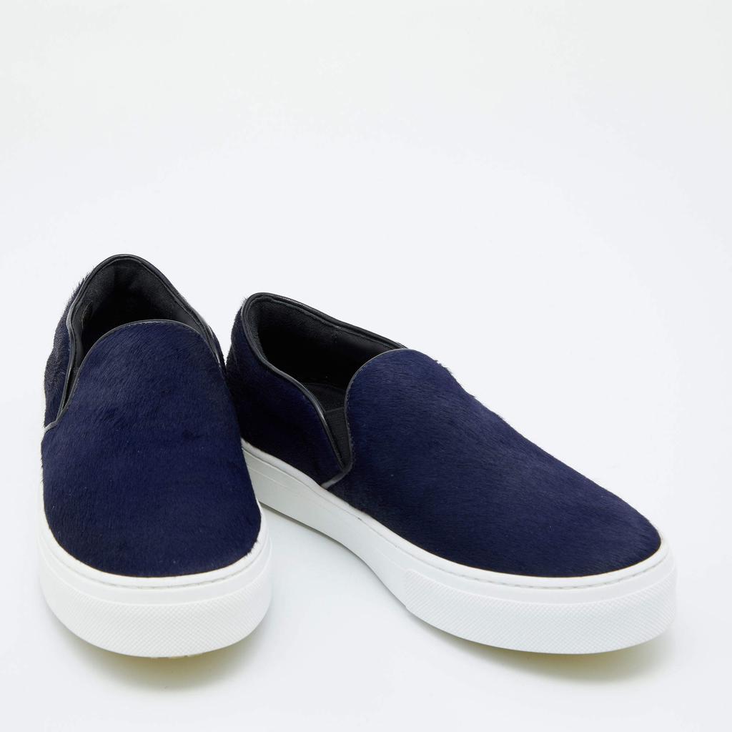 Celine Blue Calf Hair Slip-on Sneakers Size 36商品第4张图片规格展示