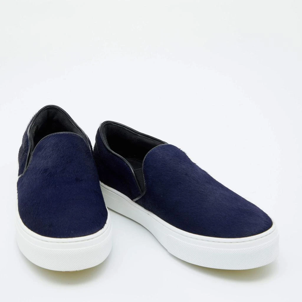 商品[二手商品] Celine|Celine Blue Calf Hair Slip-on Sneakers Size 36,价格¥1929,第4张图片详细描述