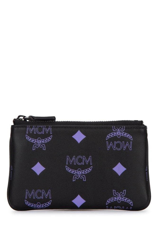 商品MCM|MCM Logo Printed Zipped Key Pouch,价格¥1111,第1张图片