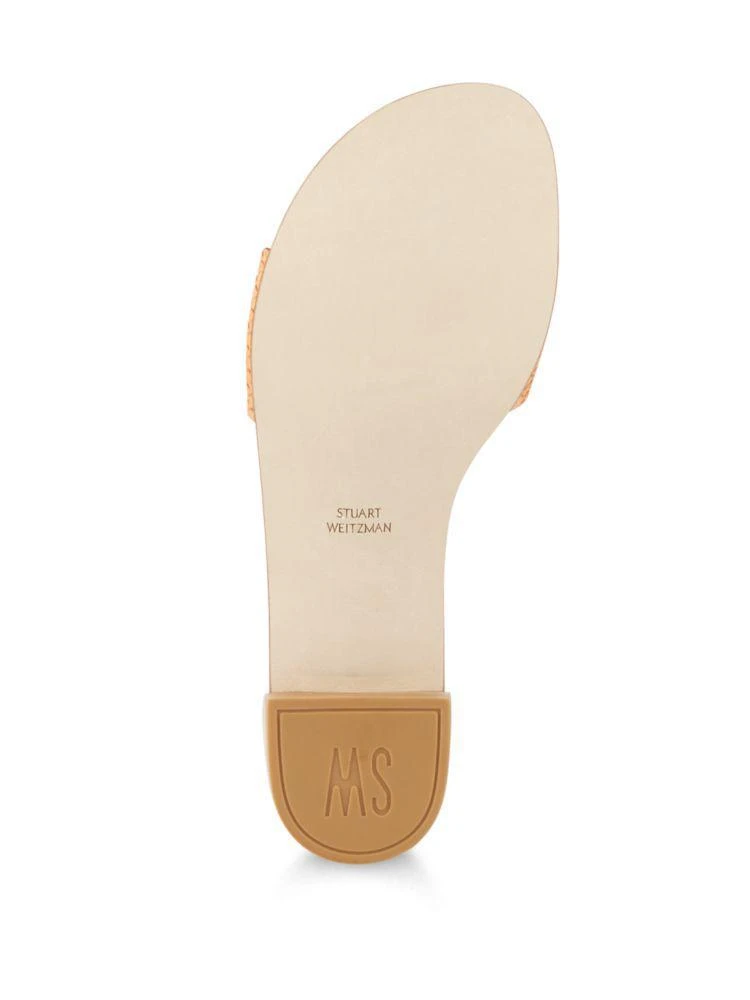 商品Stuart Weitzman|'Slip N Slide' Embossed Sandals,价格¥669,第4张图片详细描述