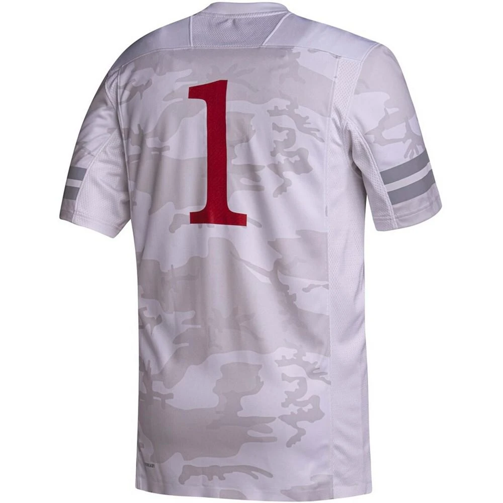 商品Adidas|Men's #1 Nebraska Huskers Premier Strategy Jersey,价格¥877,第3张图片详细描述