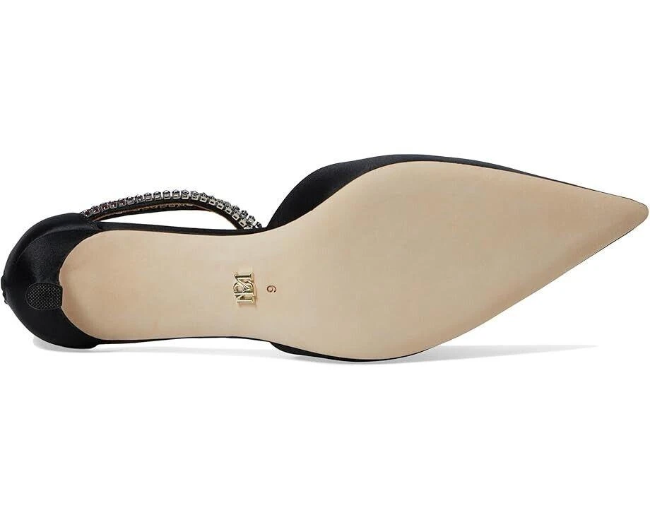 商品Badgley Mischka|Lilibeth Pump Women's US 10 Black Pointed Toe Kitten Heel KHD192,价格¥1240,第5张图片详细描述