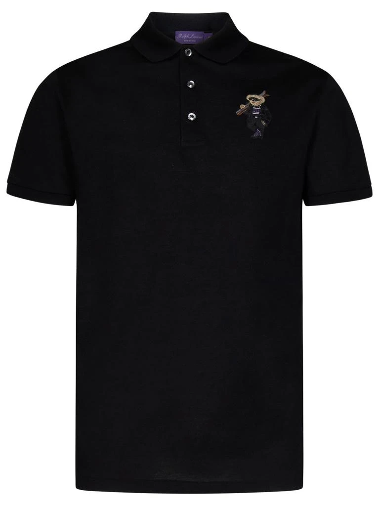 商品Ralph Lauren|Ralph Lauren Bear Motif Short-Sleeved Polo Shirt,价格¥2702,第1张图片