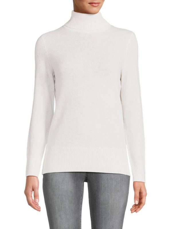 商品Saks Fifth Avenue|​Turtleneck 100% Cashmere Sweater,价格¥396,第1张图片