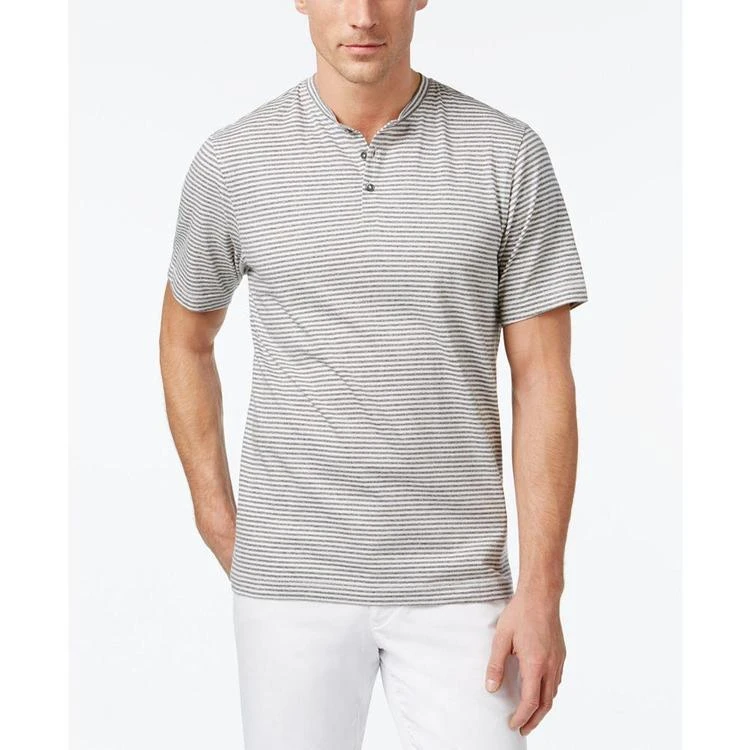 商品Tasso Elba|Men's Striped Henley, Created for Macy's,价格¥46,第2张图片详细描述