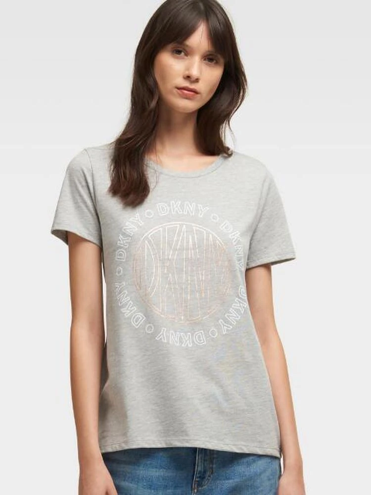 商品DKNY|Token Logo Tee,价格¥143,第4张图片详细描述
