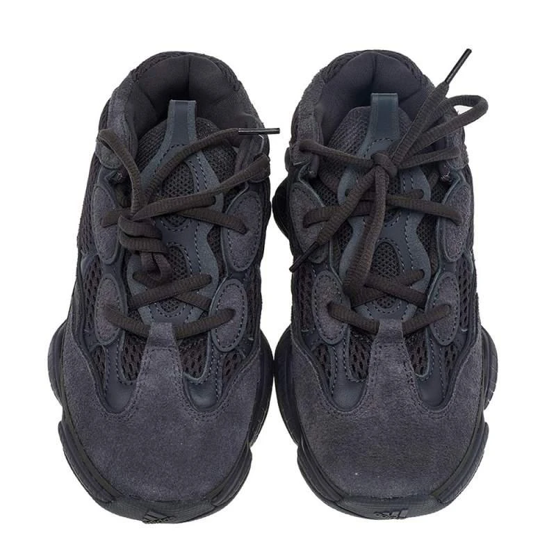 商品YEEZY|Yeezy x Adidas Grey Suede And Mesh Yeezy 500 Utility Low Top Sneakers Size 37 1/3,价格¥1864,第3张图片详细描述