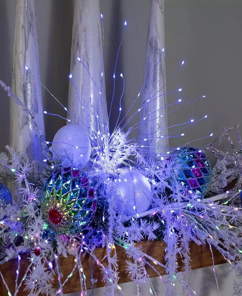 商品Northlight|20" Light Emitting Diode (LED) Lighted Firework Branch Christmas Decoration Lights,价格¥402,第5张图片详细描述