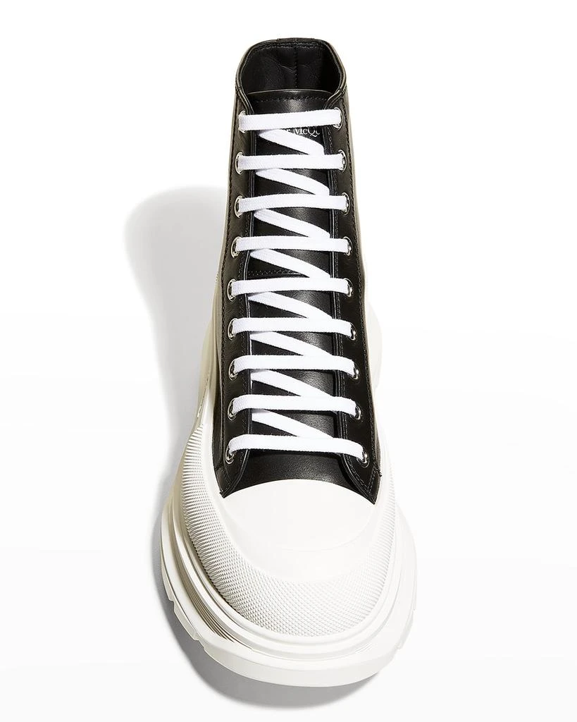 商品Alexander McQueen|Men's Tread Slick Boot Sneakers,价格¥7588,第5张图片详细描述