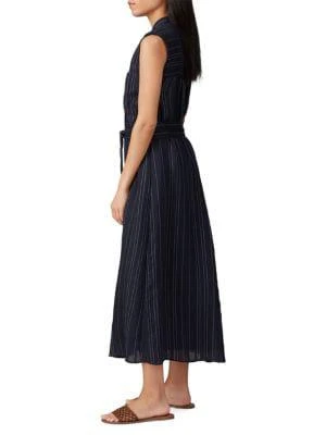 商品[二手商品] Vince|Drapey Stripe Midi Shirtdress,价格¥473,第3张图片详细描述