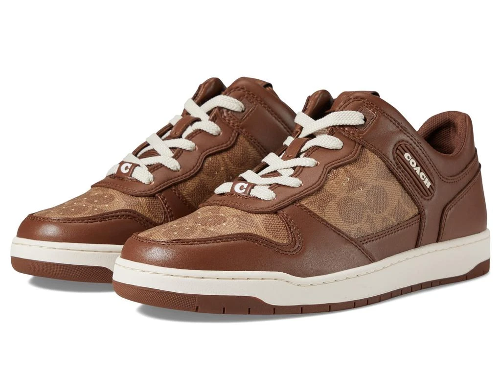 商品Coach|C201 Signature Sneaker,价格¥961,第1张图片