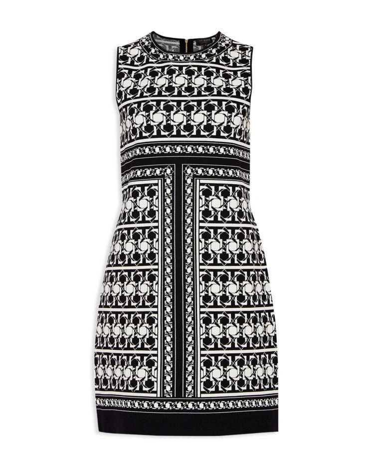 商品Ted Baker London|Ted Baker Jammiea Tesselation Jacquard Dress,价格¥874,第3张图片详细描述