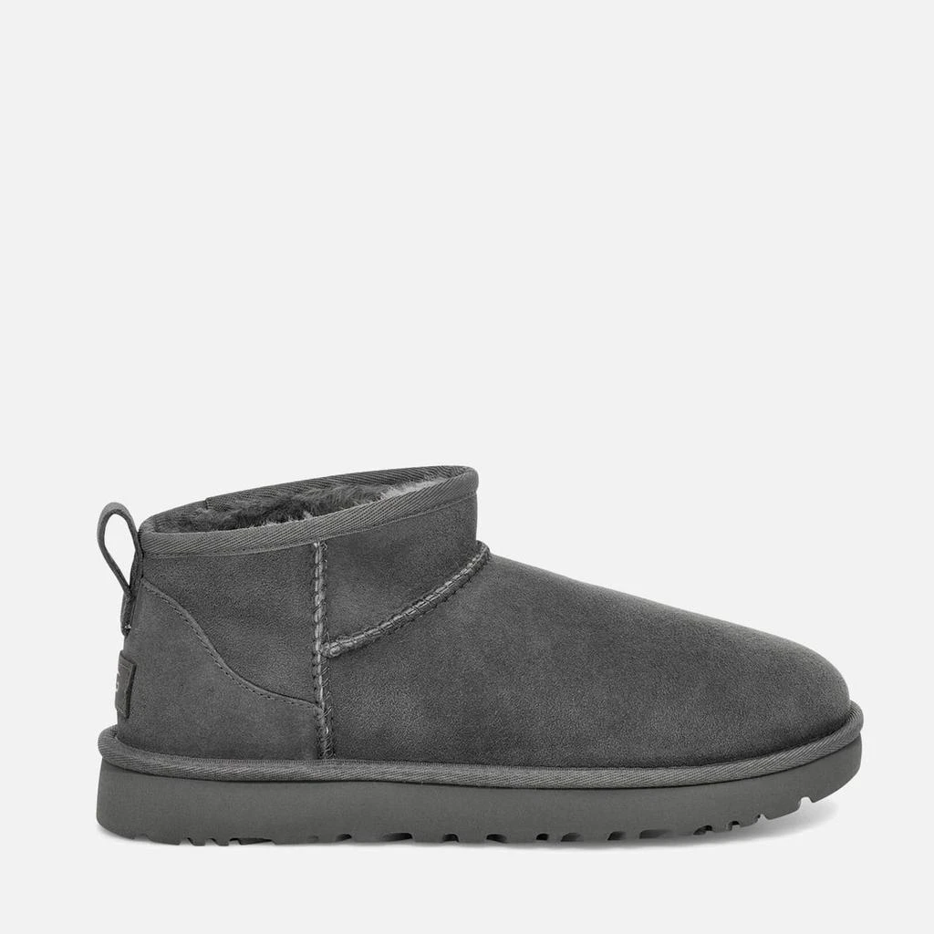 商品UGG|UGG Women's Classic Ultra Mini Sheepskin Boots - Grey,价格¥1434,第1张图片