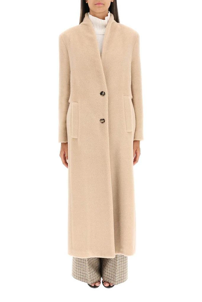 商品AGNONA|Agnona long spazzolino coat,价格¥13917,第2张图片详细描述