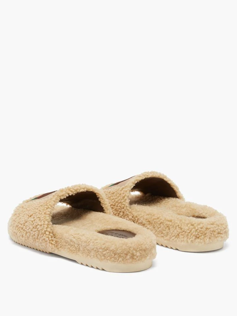 商品Gucci|X The North Face shearling slides,价格¥6822,第5张图片详细描述