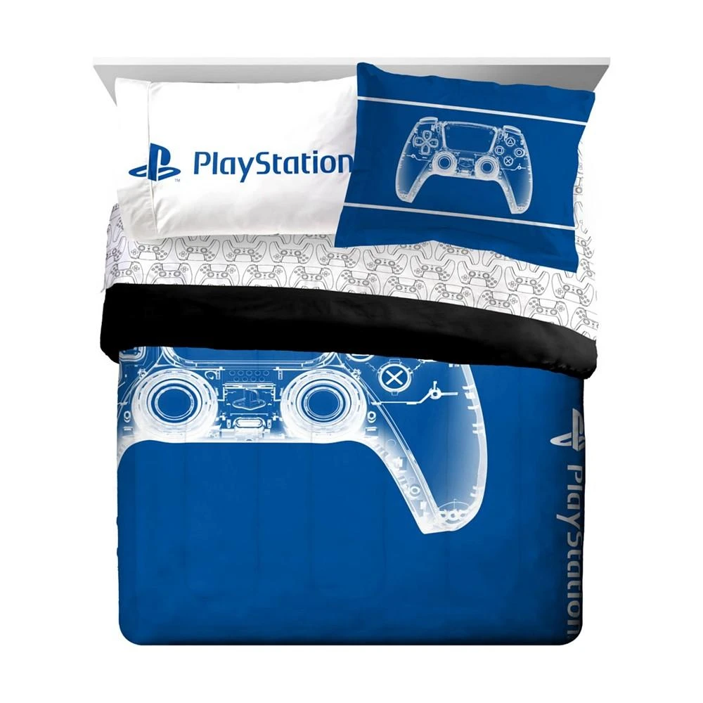 商品Jay Franco|PlayStation X Ray Microfiber 7 Piece Bed Set with Sham,价格¥941,第1张图片