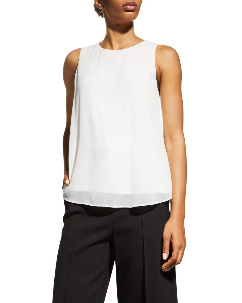 商品Kobi Halperin|Leyla Sleeveless Scoop-Neck Blouse,价格¥985,第1张图片