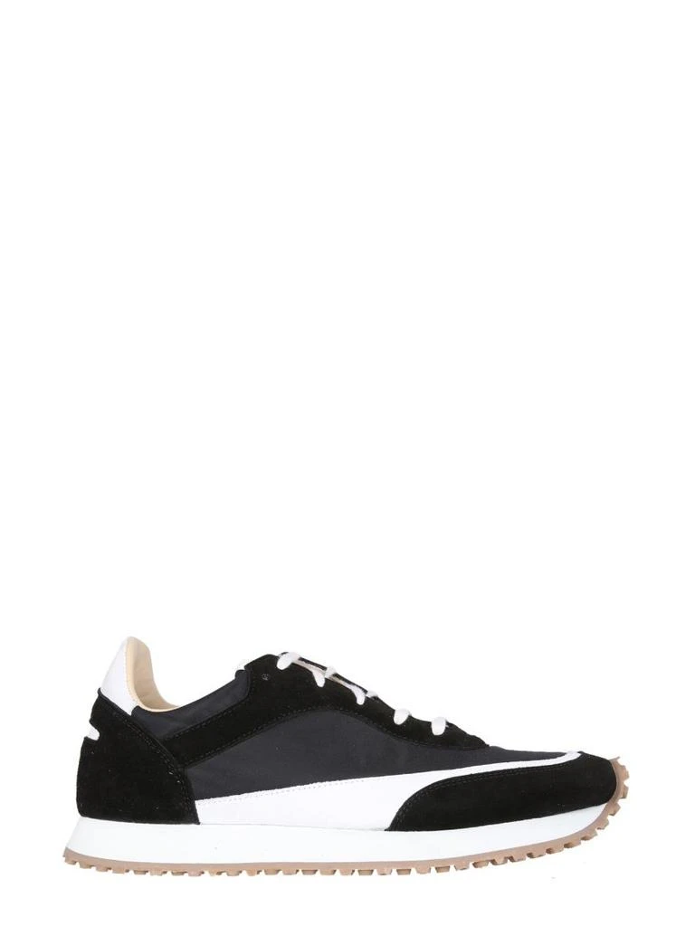 商品Spalwart|Spalwart Womens Black Leather Sneakers,价格¥3246,第1张图片