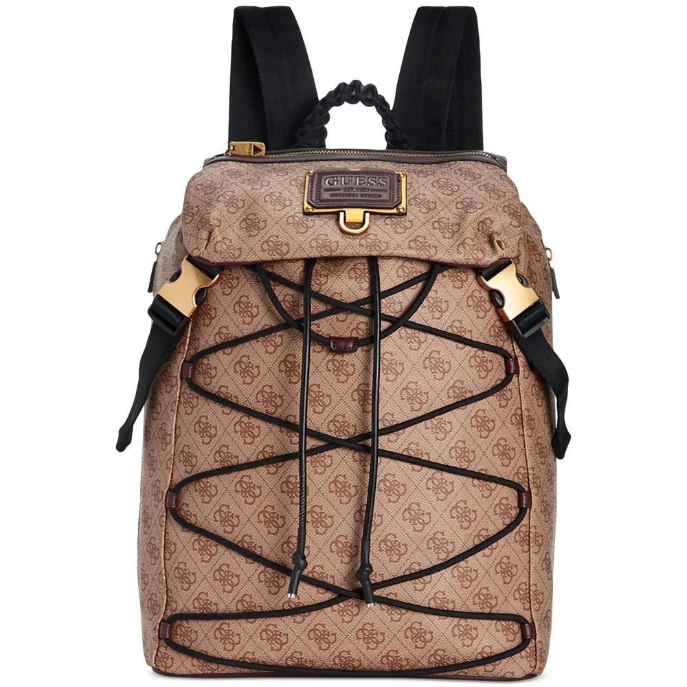 商品GUESS|Men's Salameda Quattro G All-Over Logo Backpack,价格¥732,第1张图片