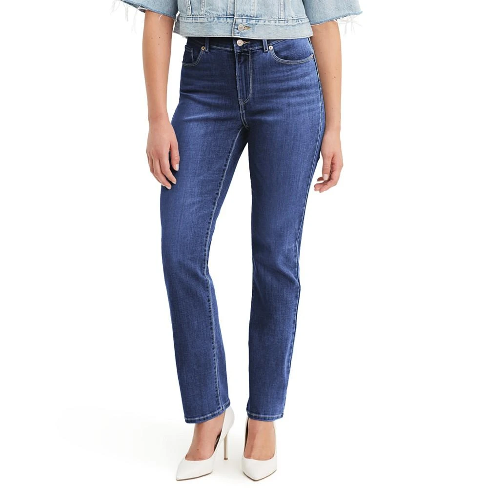 商品Levi's|Women's Classic Straight-Leg Jeans in Long Length,价格¥312,第1张图片