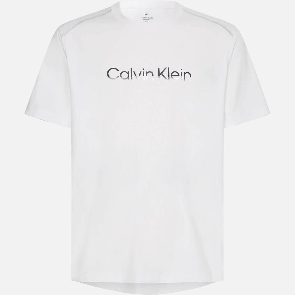 Calvin Klein Performance Men's Logo T-Shirt - White - S商品第1张图片规格展示