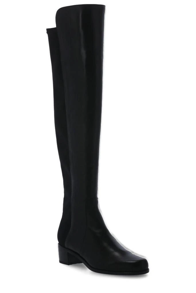 商品Stuart Weitzman|Stuart Weitzman Squared-Toe Knee High Boots,价格¥3134,第2张图片详细描述