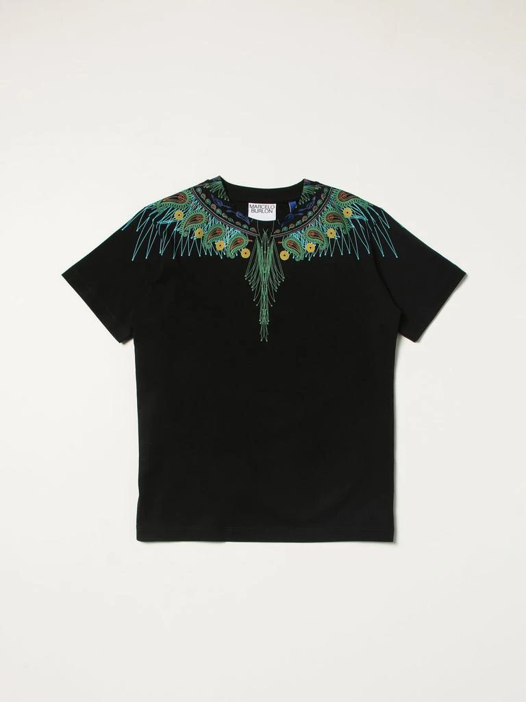 商品Marcelo Burlon|Marcelo Burlon County Of Milan T-shirt with graphic print,价格¥489,第1张图片