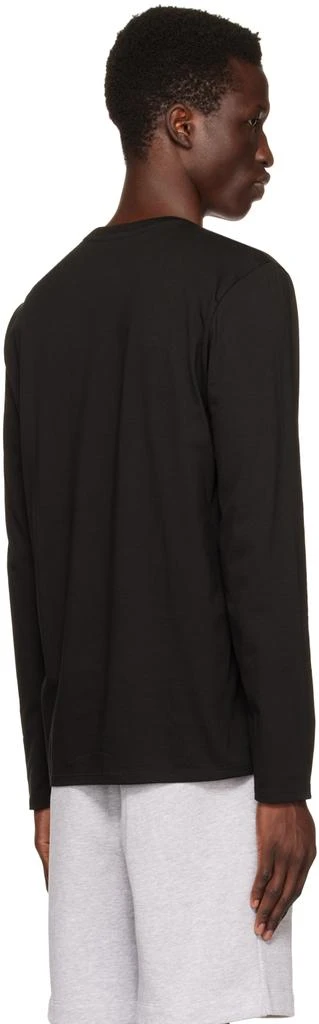 商品Lacoste|Black V-Neck Long Sleeve T-Shirt,价格¥308,第3张图片详细描述